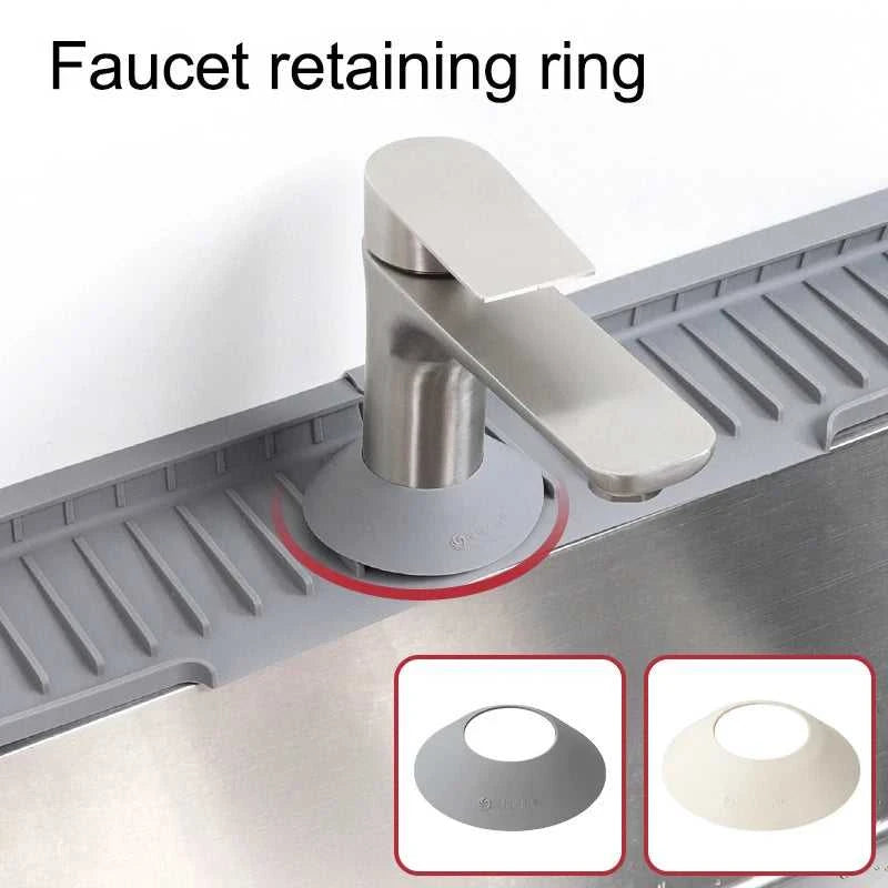 1PCS Silicone Faucet Absorbent Kitchen Mat Sink Splash Catcher Countertop Protector Mat Draining Pad For Bathroom The jack market .AU The jack market .AU Home $ 47 14:29#A1
