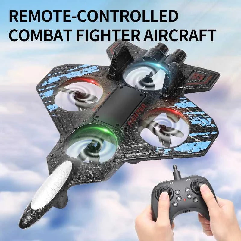 2.4G remote control fighter electric foam glider stunt tumbling UAV hovering helicopter with LED colorful lights aircraft model The jack market .AU The jack market .AU Drones $ 71 14:173