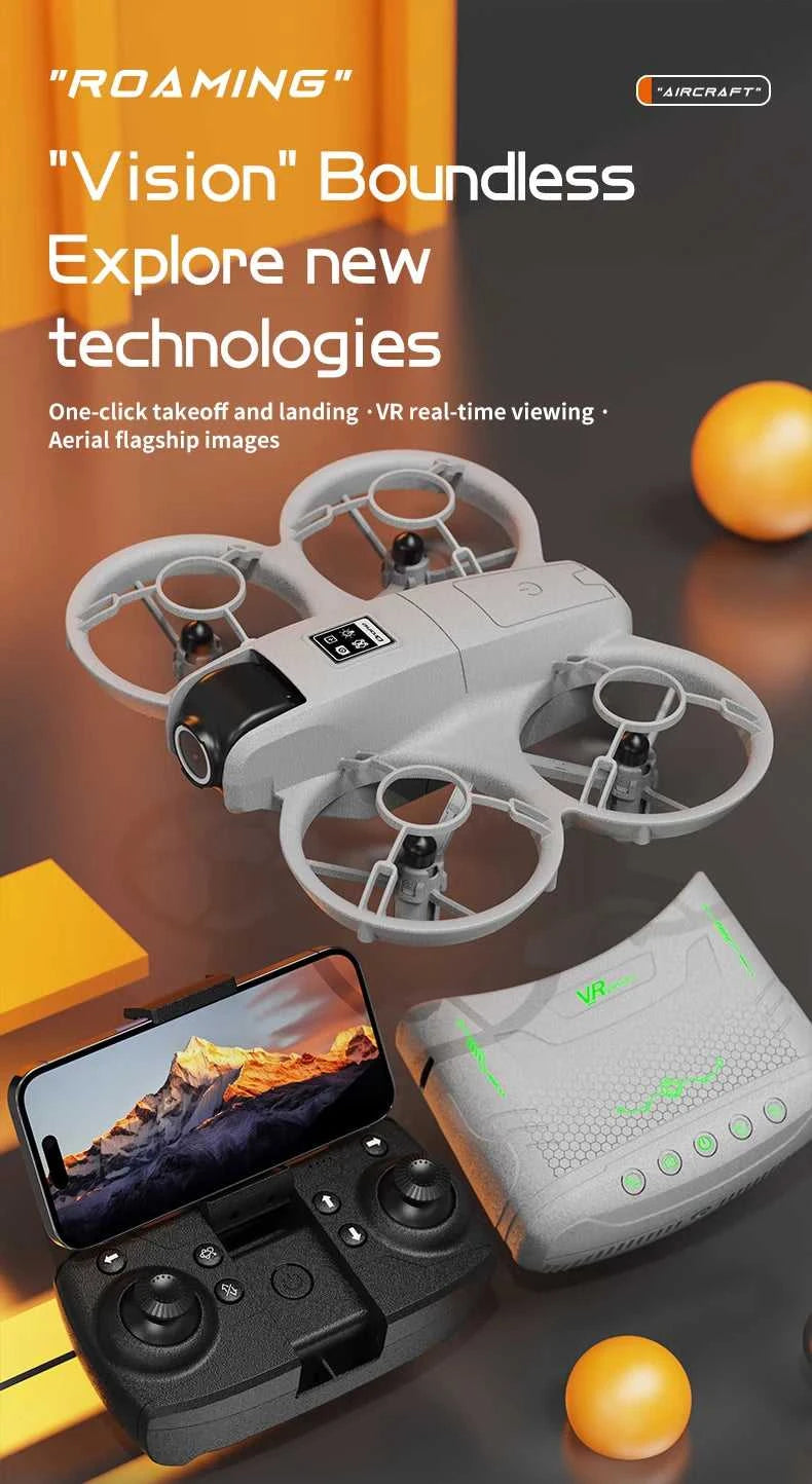 X228 Drone with VR Glasses 4K 2.4G WIFI Positioning Professional HD Aerial RC Plane HD Dual Camera Quadcopter Aerial Drones Toys The jack market .AU The jack market .AU Drones $ 100 14:691#Black-VR version