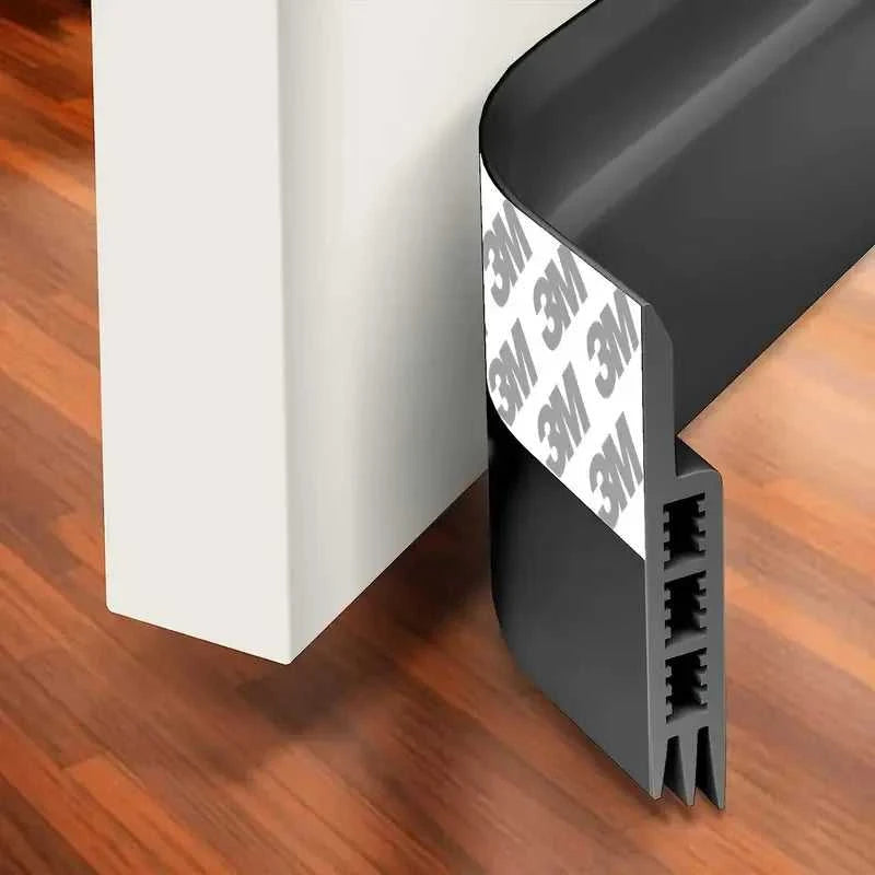 Silicone Door Draft Stopper, Under Door Draft Blocker, Insulator Door Sweep Weather Stripping, Noise Stopper, Strong Adhesive The jack market .AU The jack market .AU Home $ 53 14:193#black