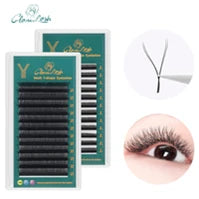 ANNAFRIS Premium Mink Eyelash Extensions - 5 Cases, 16 Rows, C/DD Curl for Stunning, Natural Volume