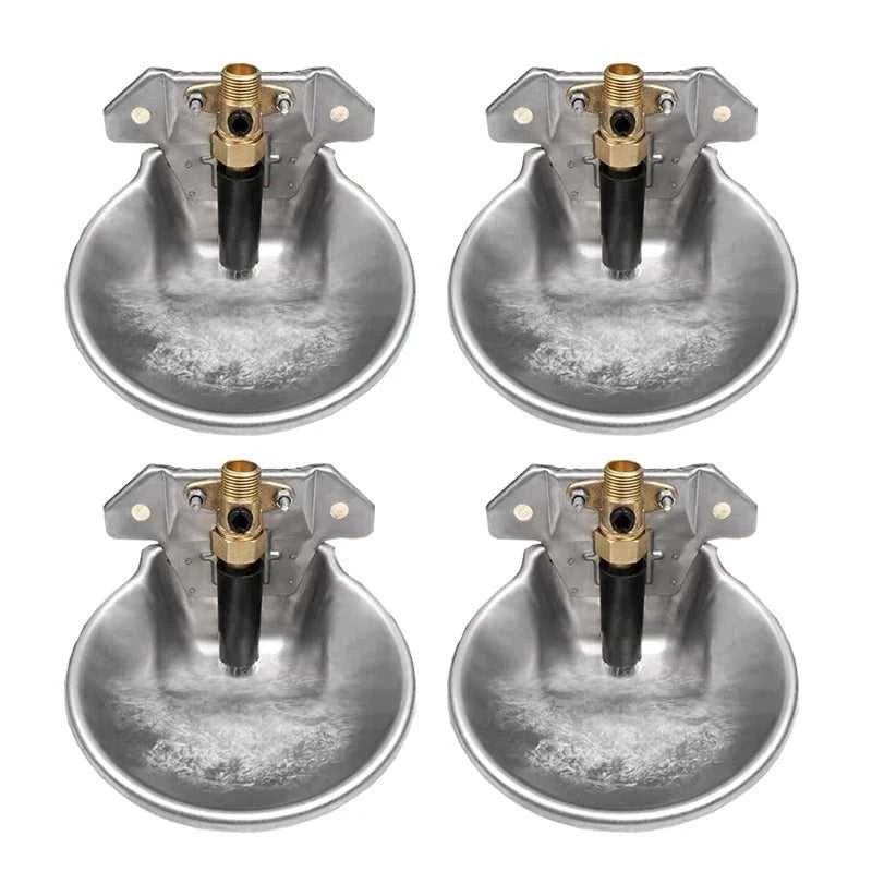 4pcs Livestock Automatic Amniotic Fluid Bowl Sheep Lamb Drinker 1/2" Threaded Copper Valve The jack market .AU The jack market .AU Home $ 97 14:29#4pcs water bowl