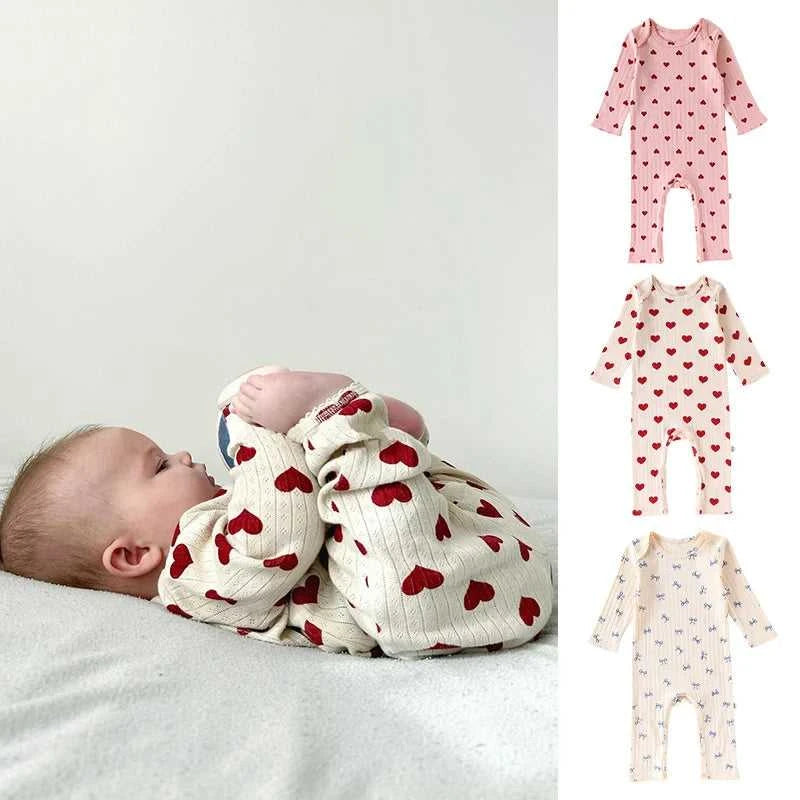 2025 New Autumn 0-24M Baby Girl Clothing Infant Baby Girls Jumpsuit Long Sleeved Cotton Print Toddler Baby Girl Romper The jack market .AU The jack market .AU Mum & Kids: Essential Products for Every Family $ 41 14:200003699#S23222A;200000463:200167685#73(6M)