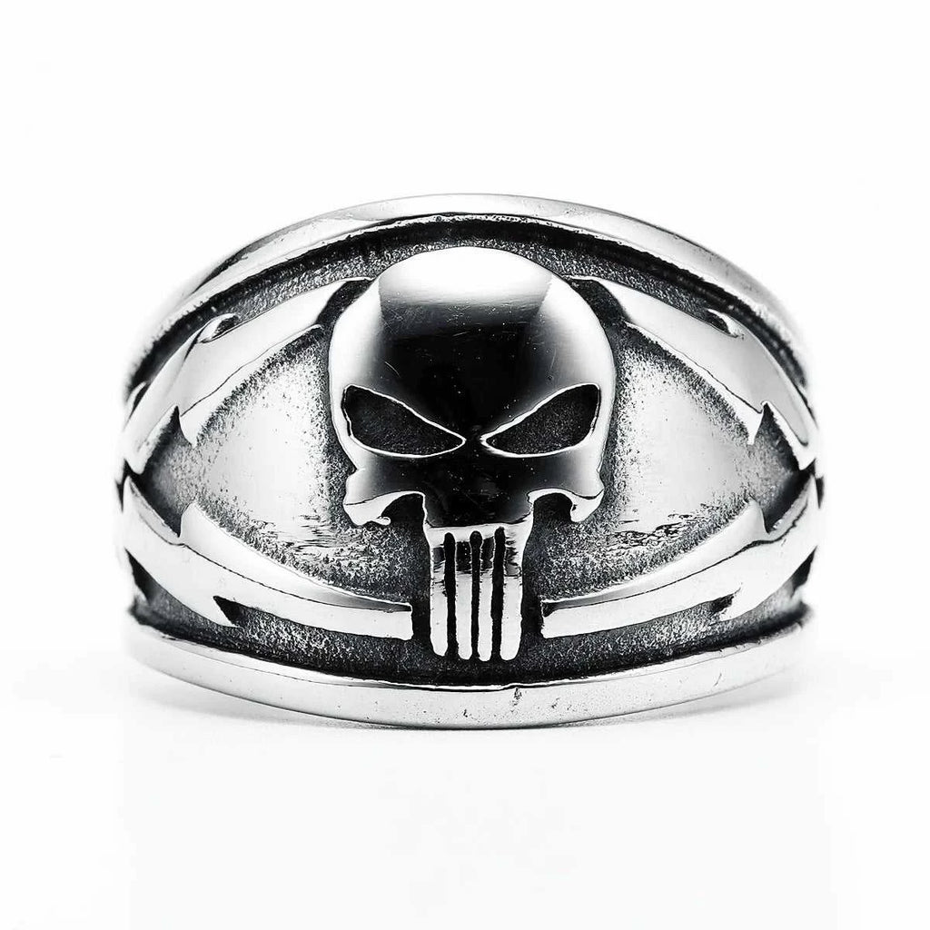 Lightning Skull Men Ring 316L Stainless Steel Skeleton Rock Punk Warrior Rings Rap for Rider Male Boyfriend Jewelry Best Gift The jack market .AU The jack market .AU Jewellery & Chains $ 50 200000369:200000296;200000783:29#R924-Lightning Skull