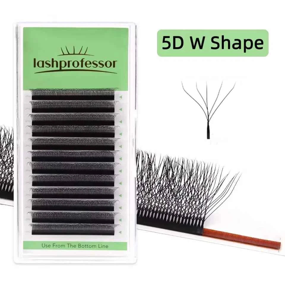 Lashprofessor 3D Spike Lashes - YY Shaped Faux Mink Premade Volume Fans for Luscious, Fairy-Like Eyes