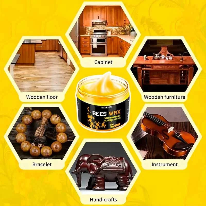 Beeswax polish suitable for rosewood furniture and flooring,restoring the luster of all types of hardwood floors and other woods The jack market .AU The jack market .AU Home $ 24 <none>