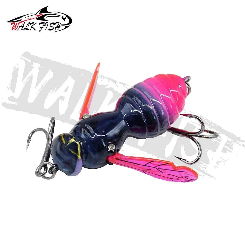 WALK FISH 4.5g 40mm Insect Lure Fishing Lures Bionic Swimbaits Wobblers Sea Bass Fishing Artificial Bait Hard Baits Bass Pike The jack market .AU The jack market .AU Fishing Gear $ 28 14:29#A1