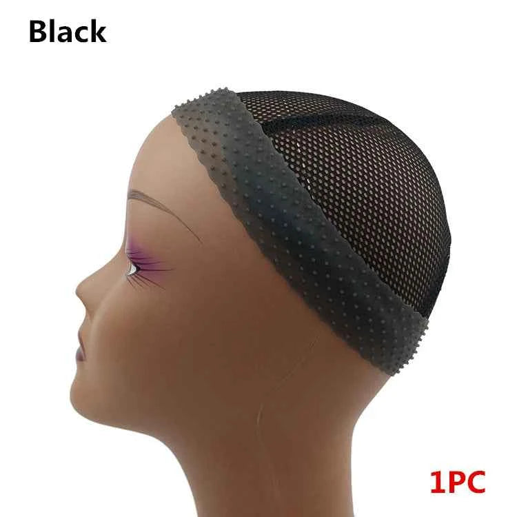Silicone Wig Band & Stretchy Cap - Non-Slip, Seamless Comfort for Yoga & Daily Wear