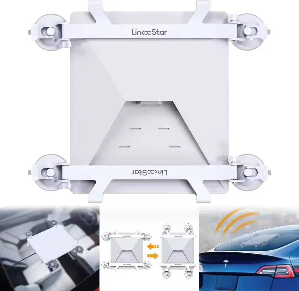 For Starlink Mini Sunroof Suction Cup Car Mount with 4 Suction Base Stable Car Suction Cup Bracket Car Window Satellite Holder The jack market .AU The jack market .AU Accessories Electronics $ 64 14:29