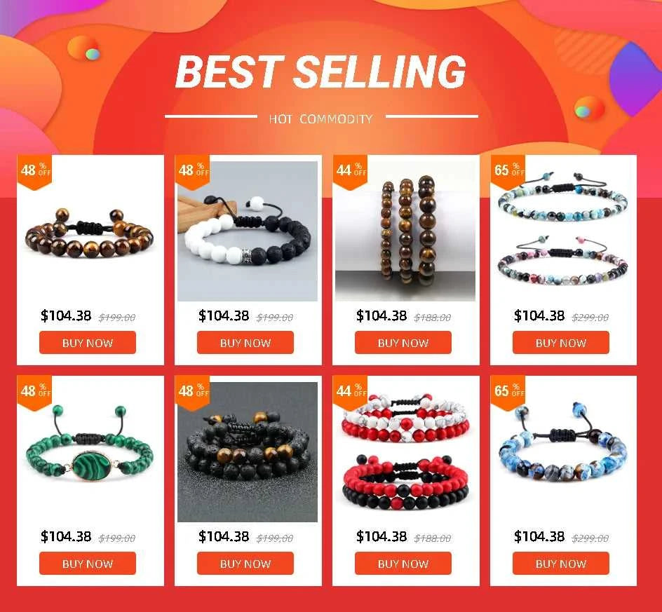 Fashion Hematite Tiger Eye Stone Bracelets Men Natural Matte Black Lave Stone Bangles Women Health Protection Soul Jewelry Gifts The jack market .AU The jack market .AU Jewellery & Chains $ 52 200001034:6145#Bright Black;200007763:201336100