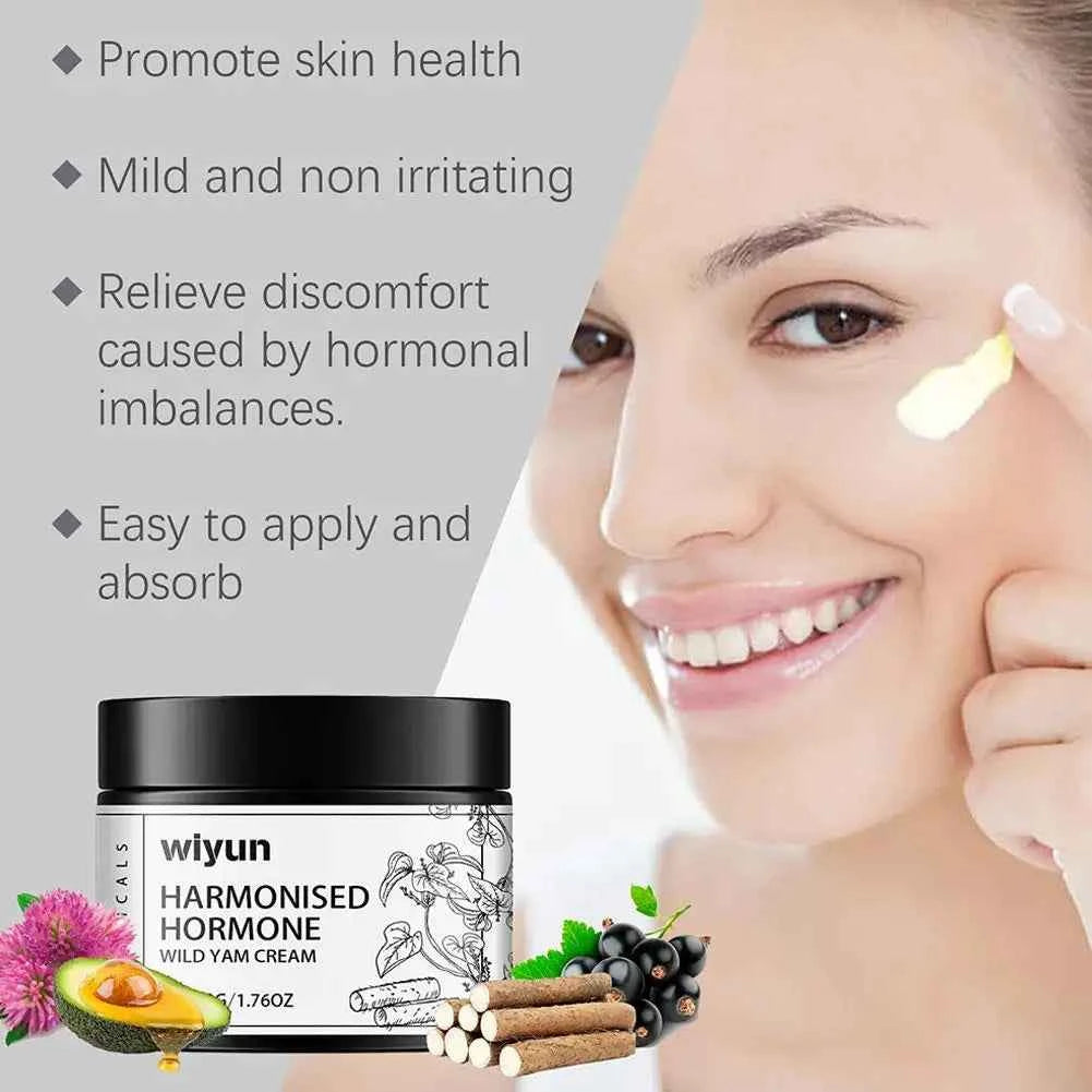 Wild Yam Cream - Hormone Balancing Moisturizer for Radiant Skin