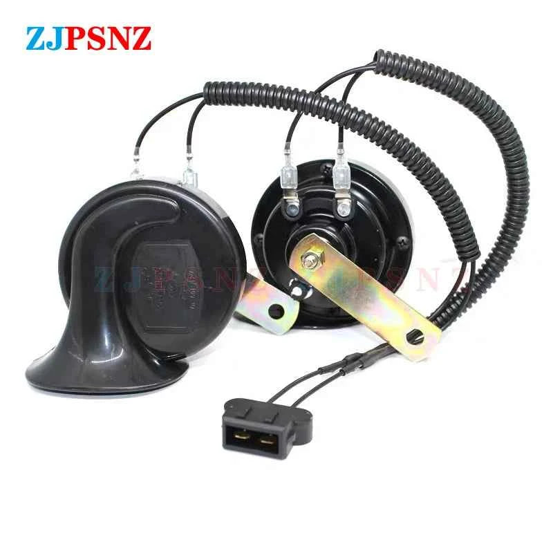 Auto Horn Plug 4 Wires Corrugated Tube Dedicated Snail Horn Socket Conversion Plug Car Speakers Single Horn Refit Double Horn