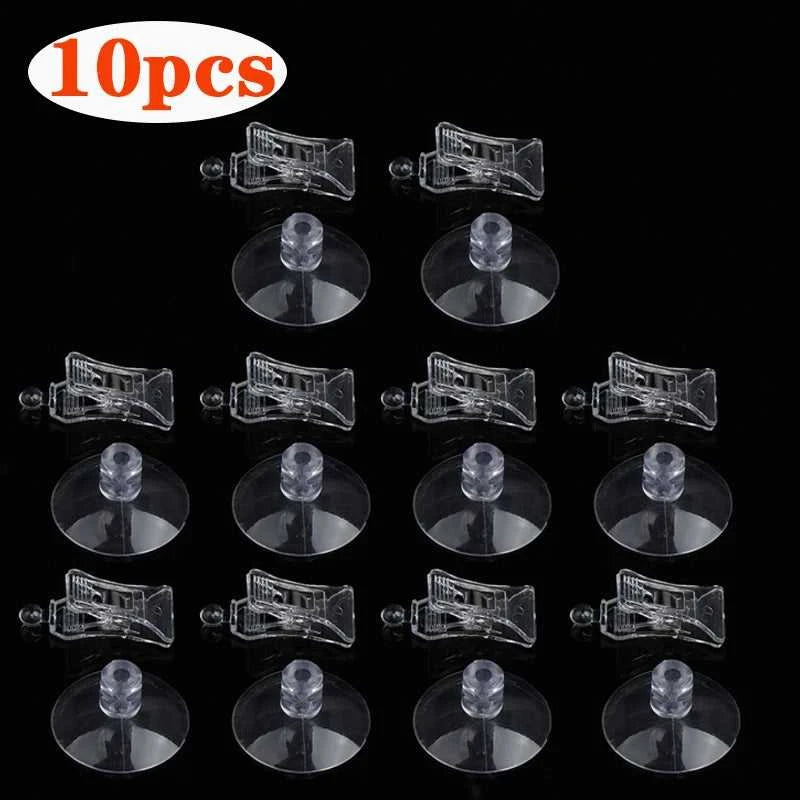 Clear Sucker Clamp Bathroom Wall Suction Cup Clip for Window Office Door Multifunctional ABS Home Mall Shop Smooth Surface The jack market .AU The jack market .AU Home $ 22 14:200006152#5pcs