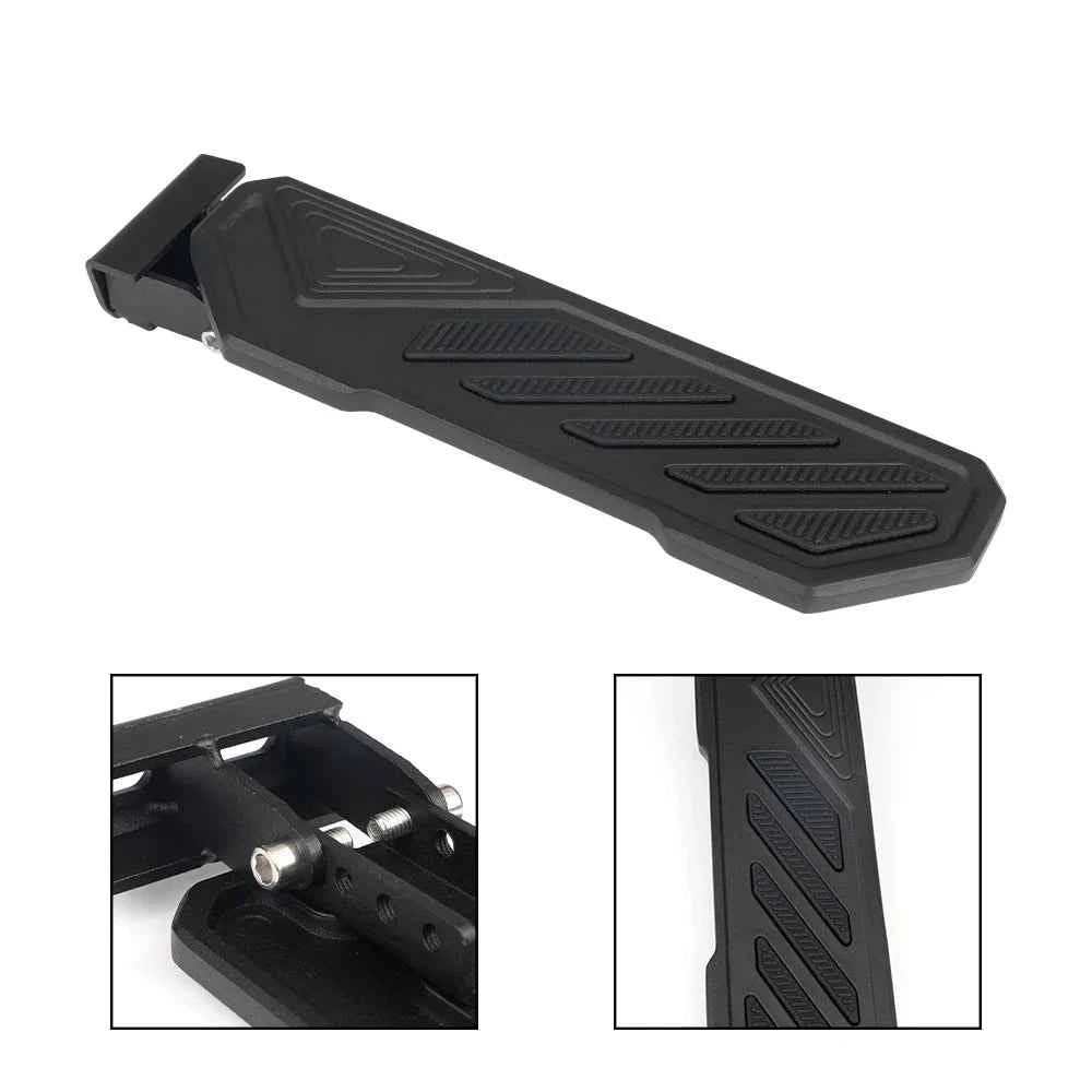 Dead Pedal Driver Foot Rest Left Side Kick Panel For 2018-2022 Jeep Wrangler JL JLU 4XE For Gladiator JT Anti-Slip DH-1092-BK