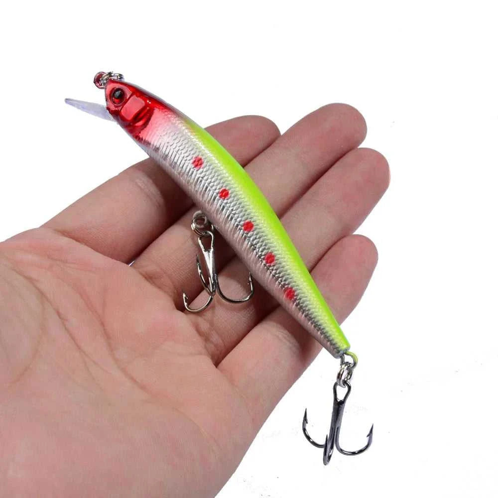 1PCS Minnow Fishing Lure 95mm 8g Floating Hard Bait Wobbler Jig Bait Crankbait Carp Striped Bass Pesca Fishing Tackle SwimBait The jack market .AU The jack market .AU Fishing Gear $ 21 14:173#NO 8