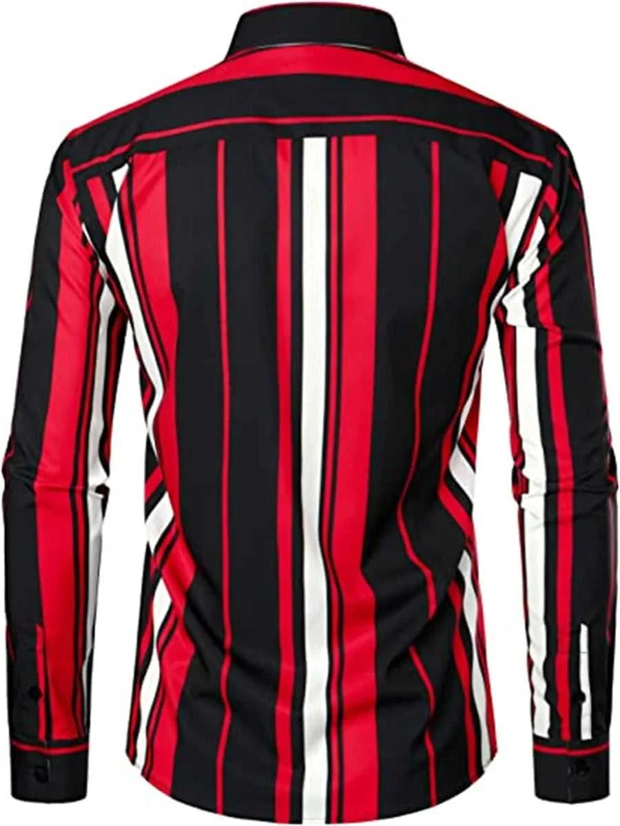 Fashionable Men's Shirt Splash Ink Stripe Designer Design Casual Outdoor Lapel Luxury Party Tops Soft Comfortable New Style The jack market .AU The jack market .AU Men Fashion $ 45 14:350850#AE335;5:200000991