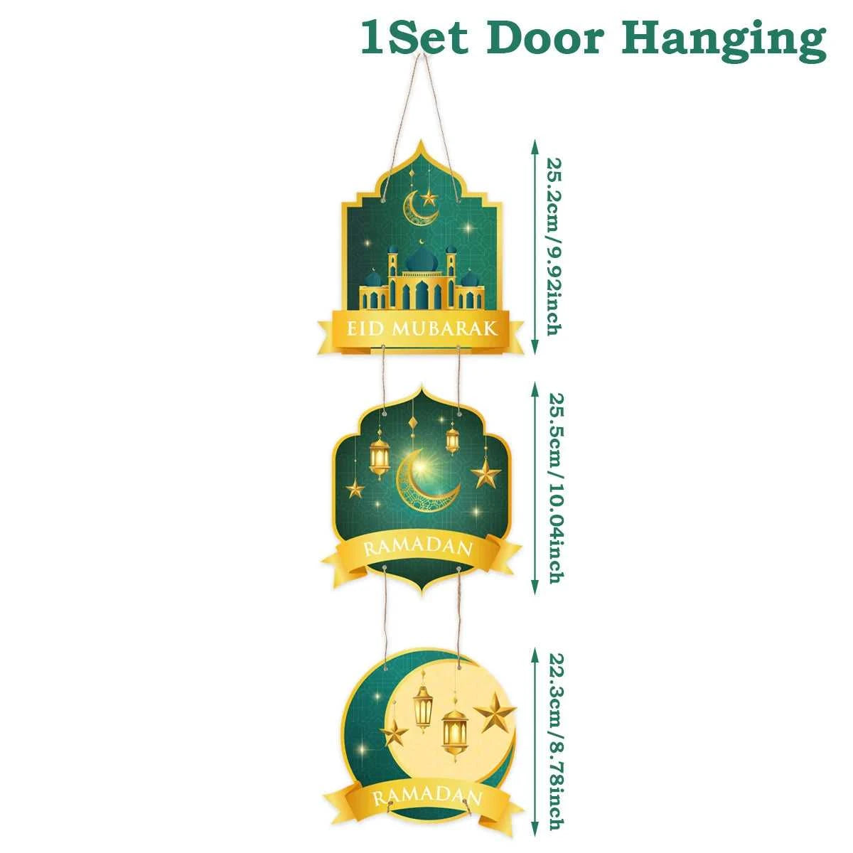 Eid Mubarak Door Hanging Flag Kareem Ramadan Decor for Home 2025 Ramadan Mubarak Islamic Muslim Party Decor Happy Eid Al Adha The jack market .AU The jack market .AU Home $ 20 14:202418806#paper door hanging 3