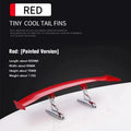 Fashion Universal Car Modified Rear Wing Carbon Fiber Painted Car Rear Spoiler Small Car Trunk Exterior Wing Parts Car Styling