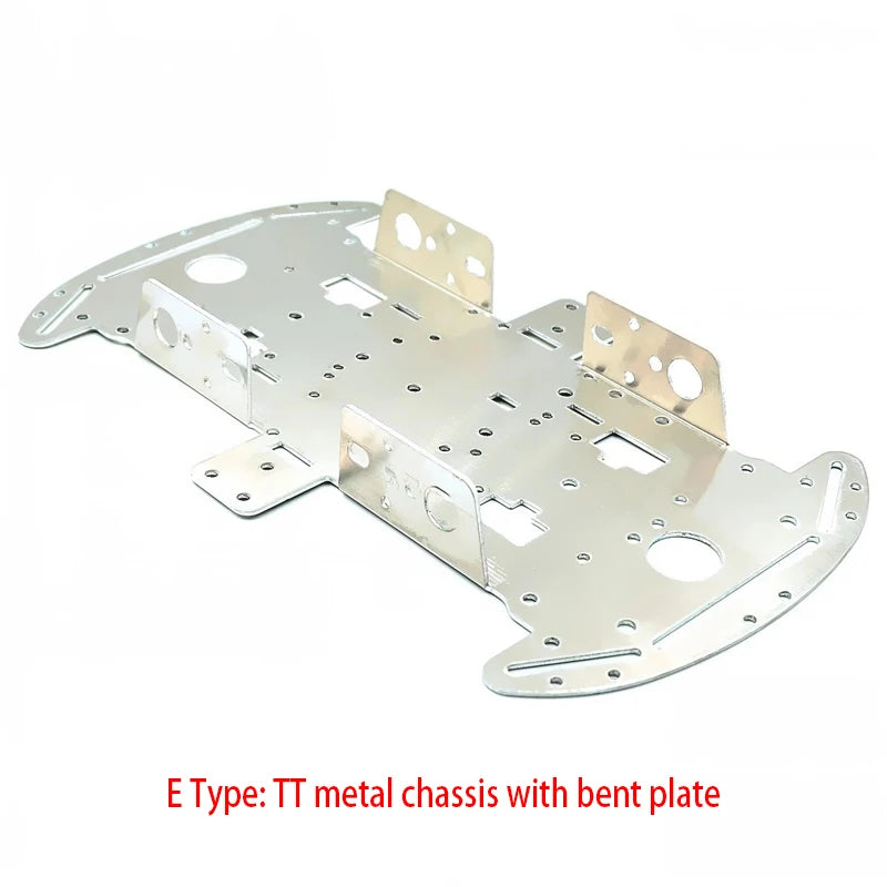 2/4WD Motor Chassis Acrylic Metal Aluminum Smart Car Chassis TT Motor Chassis DIY Chassis for Car Robot Motor Chassis