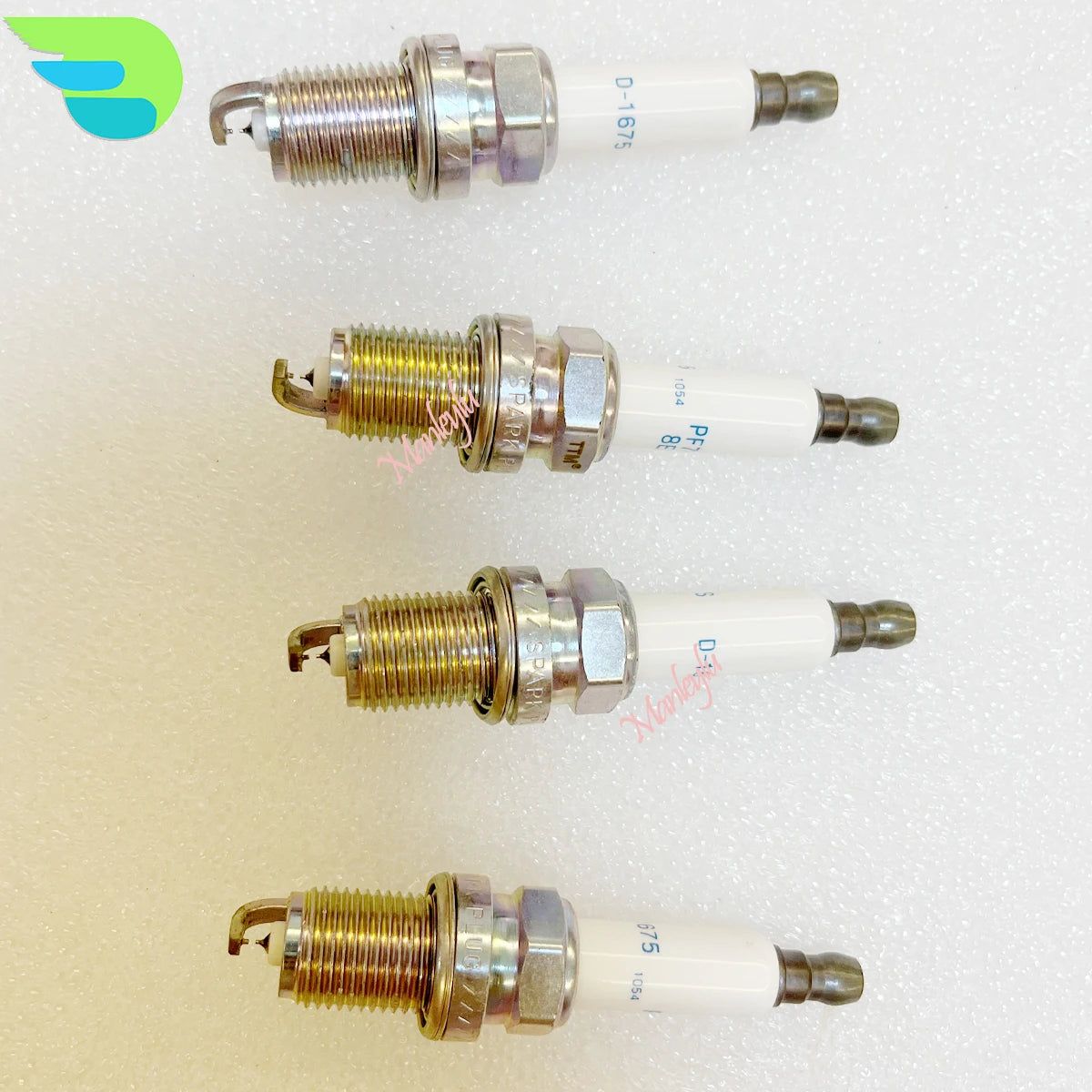 4PCS Double Iridium Spark Plugs For MINI R55 R56 R57 R58 R59 R60 R61 Cooper One Peugeot 207 1.6 2006-2016 12ZR-6SP2 12122158165