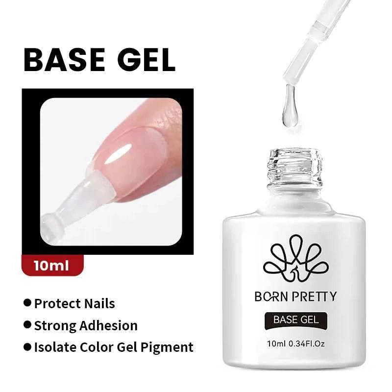BORN PRETTY Neon Red Gel Nail Polish Yellow Green Summer Color Semi Permanent Varnish 10ml Soak Off UV LED Nail Art Manicure