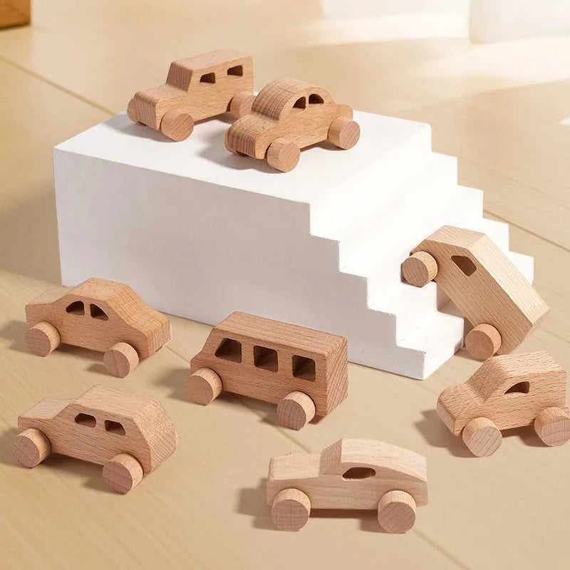 8pcs Wooden Small Cars, Grasping Training Toys, Gift for Kids The jack market .AU The jack market .AU Little Wonders $ 58 14:1202#as the picture