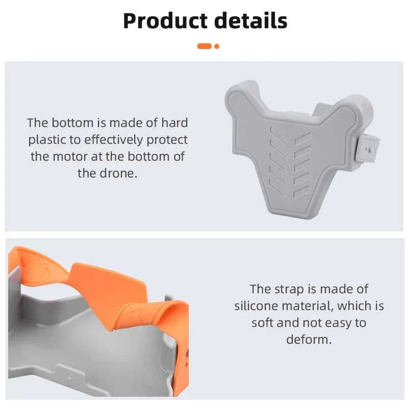 BRDRC Propeller Holder for DJI Mini 3/Mini 3 Pro Drone Wings Stabilizer Protector Blades Fixed Strap Mount Guard Accessories The jack market .AU The jack market .AU Drones $ 49 14:200006156#Type C Grey