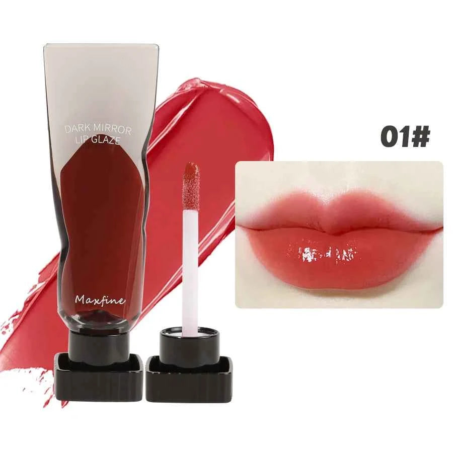 Aqua Mirror Lip Glaze Moisturizing Non Sticky Easy To Color Fast Film Long Lasting Full Lips Must Have For Beginners And Student