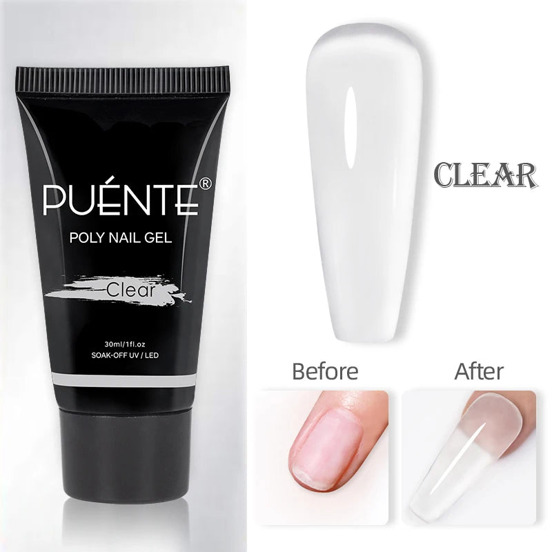 PUENTE Cat Eye Magnetic Gel Nail Polish - Vibrant Starry Galaxy Effect, Soak Off UV, 7.5ML