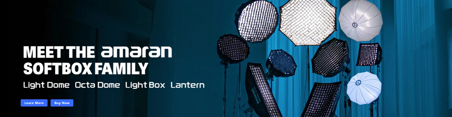 Amaran Octa Dome 60 Quick Release Octagonal Softbox with Honeycomb Grid for Amaran 300c 150c 200xS 60xS 300x 600x Pro by Aputure