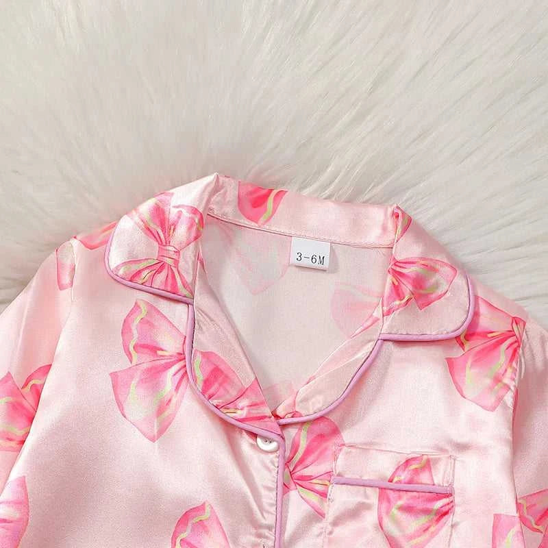 Baby Girls Pajamas Long Sleeve Bow Print Furry Patchwork Button Closure Jumpsuit Sleepwear Loungewear The jack market .AU The jack market .AU Mum & Kids: Essential Products for Every Family $ 36 14:173;200000463:200661897#12-18M