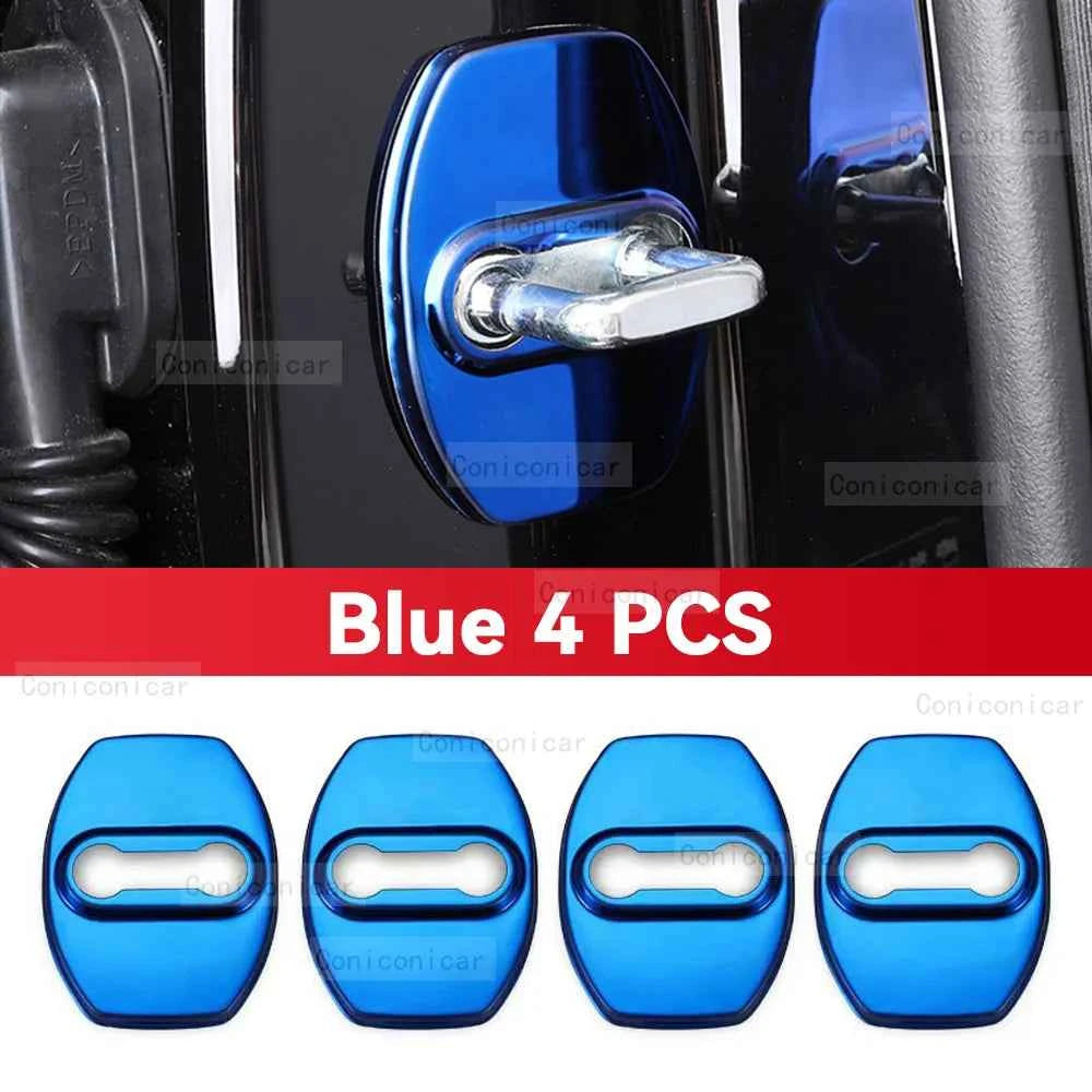 Car Door Lock Protector Cover Stainless Steel For GMC SIERRA 2015-2023 Protect Buckle Anti-rust Decoration Accessories