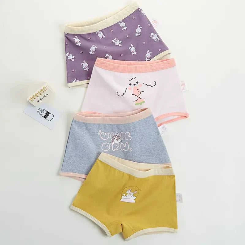 Girls Panties Kids Cotton Underwear Children's Briefs Cherry Cartoon Short 4Pcs/lot The jack market .AU The jack market .AU Mum & Kids: Essential Products for Every Family $ 29 14:771#4pcs one lot;200000463:200004189#XL(120-130cm17-21kg)