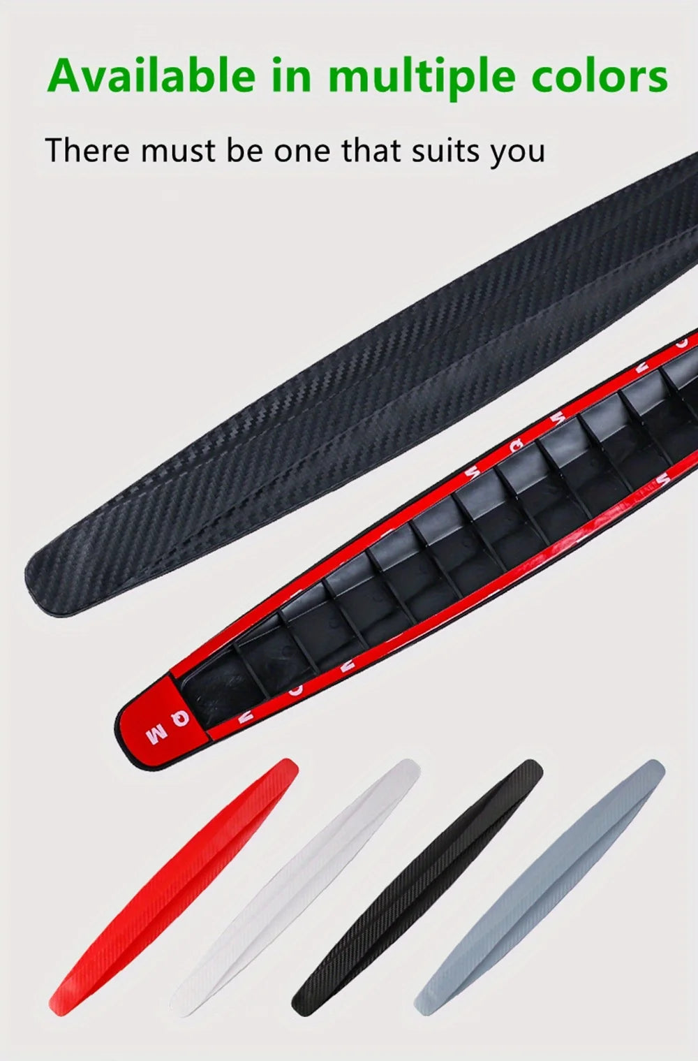 Car bumper protector, bar corner protector, scratch protector, collision resistant component, collision resistant car parts