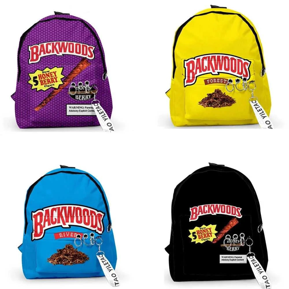 BACKWOODS CIGARS Backpacks 3D Printed Teenager Students School Bags Unisex Travel Waterproof Oxford Key Accessory Rucksack The jack market .AU The jack market .AU Mum & Kids: Essential Products for Every Family $ 43 14:771#3D bag