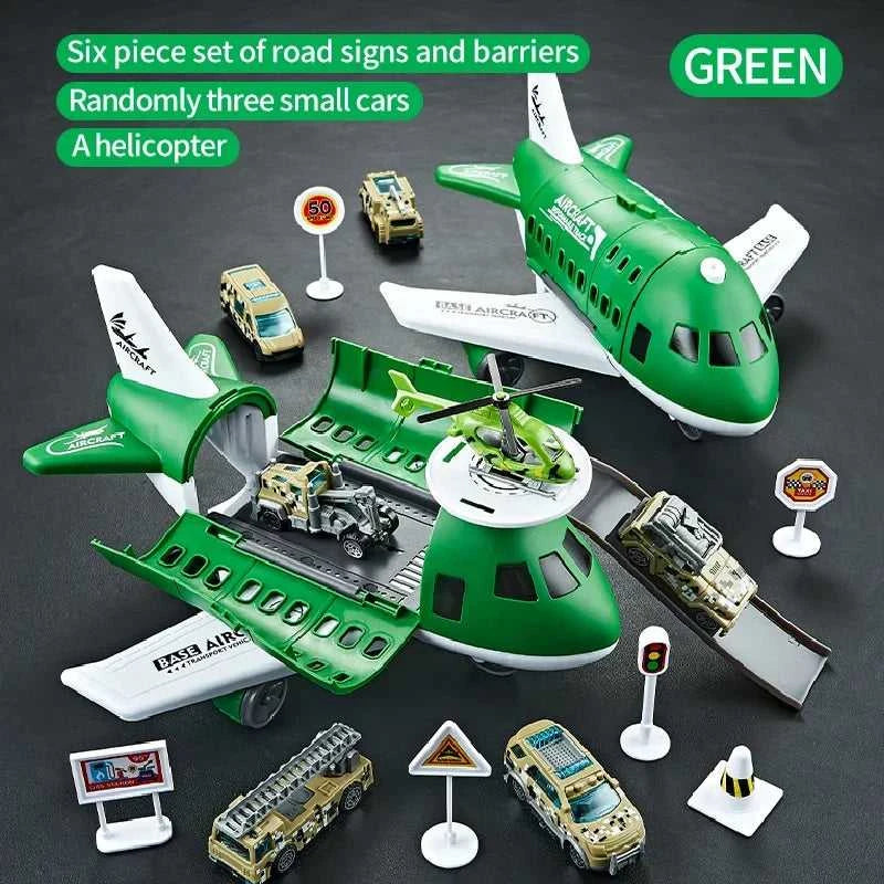 Children's Airplane Car Model Toys Inertial Model Simulation Planes Multifunctional Toys,Random 3 Cars,1 Helicopter,6 Road Signs The jack market .AU The jack market .AU Little Wonders $ 60 14:175
