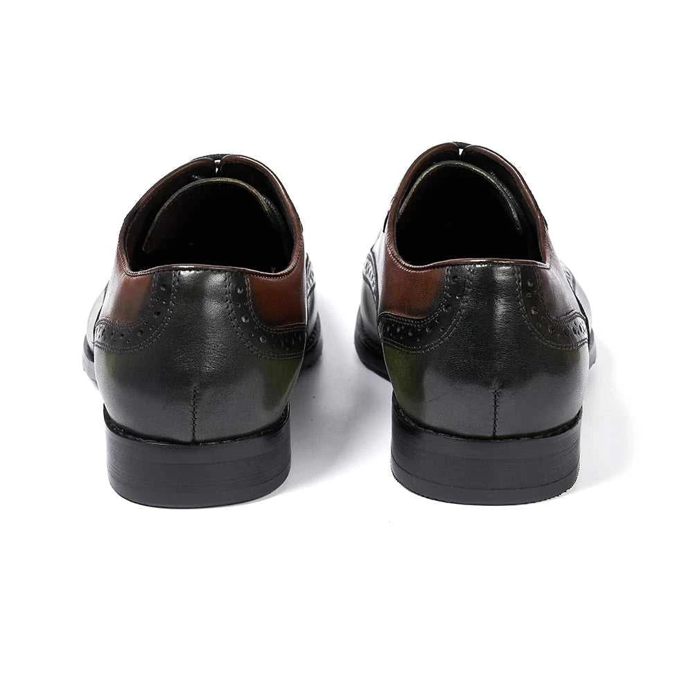 Luxury Italian Men's Oxfords Genuine Leather Brogue Wingtip Wedding Party Dress Shoes for Men Classic Lace-Up Office Formal Shoe The jack market .AU The jack market .AU Step Up Your Style: Trendy Shoes for Every Occasion! $ 130 14:175#Green;200000124:200000288#US 7.5