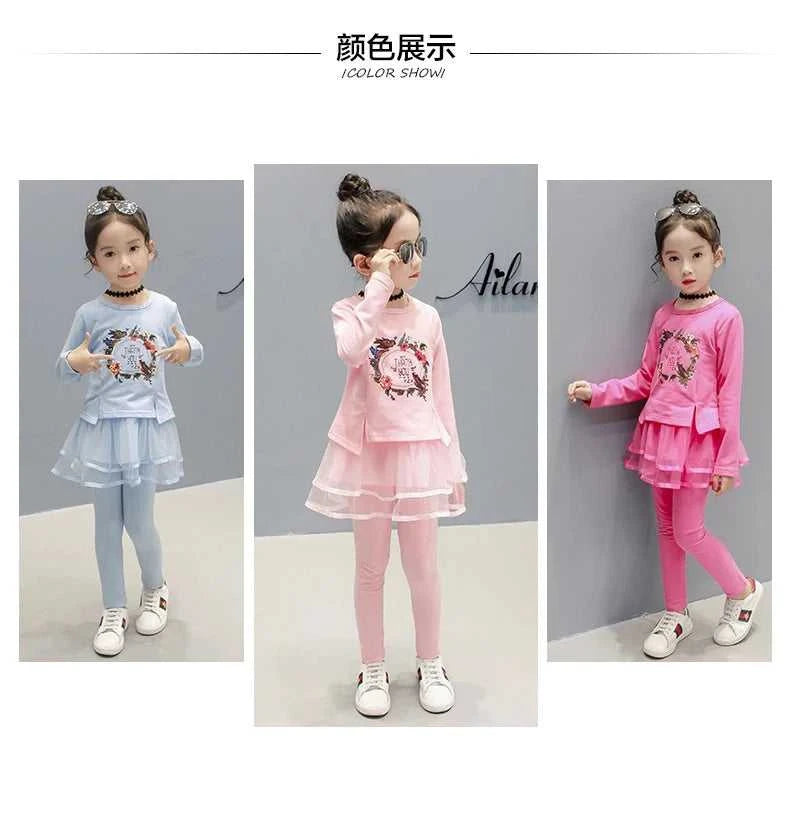 New Spring Girls Clothing Sets Cotton Cute Flower Long Sleeve Top + Pants Little Princess Suit For 3-10 Years Kids Birthday Gift The jack market .AU The jack market .AU Mum & Kids: Essential Products for Every Family $ 45 14:771#As the picture;200000463:200004207#5T(Size 130);200007763:201336100