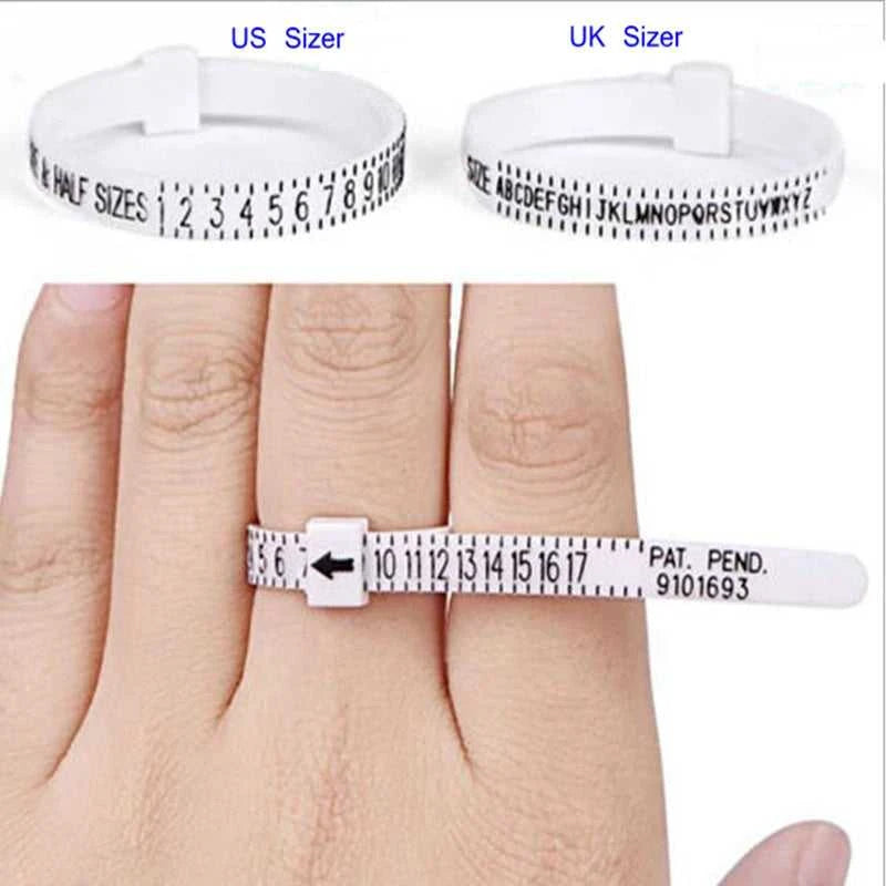 UK USA British American European Standard Measurement Belt Bracelet Rings Sizer Finger Size Screening Jewellery Tool Custom Logo The jack market .AU The jack market .AU Jewellery & Chains $ 52 14:771#Black Japan