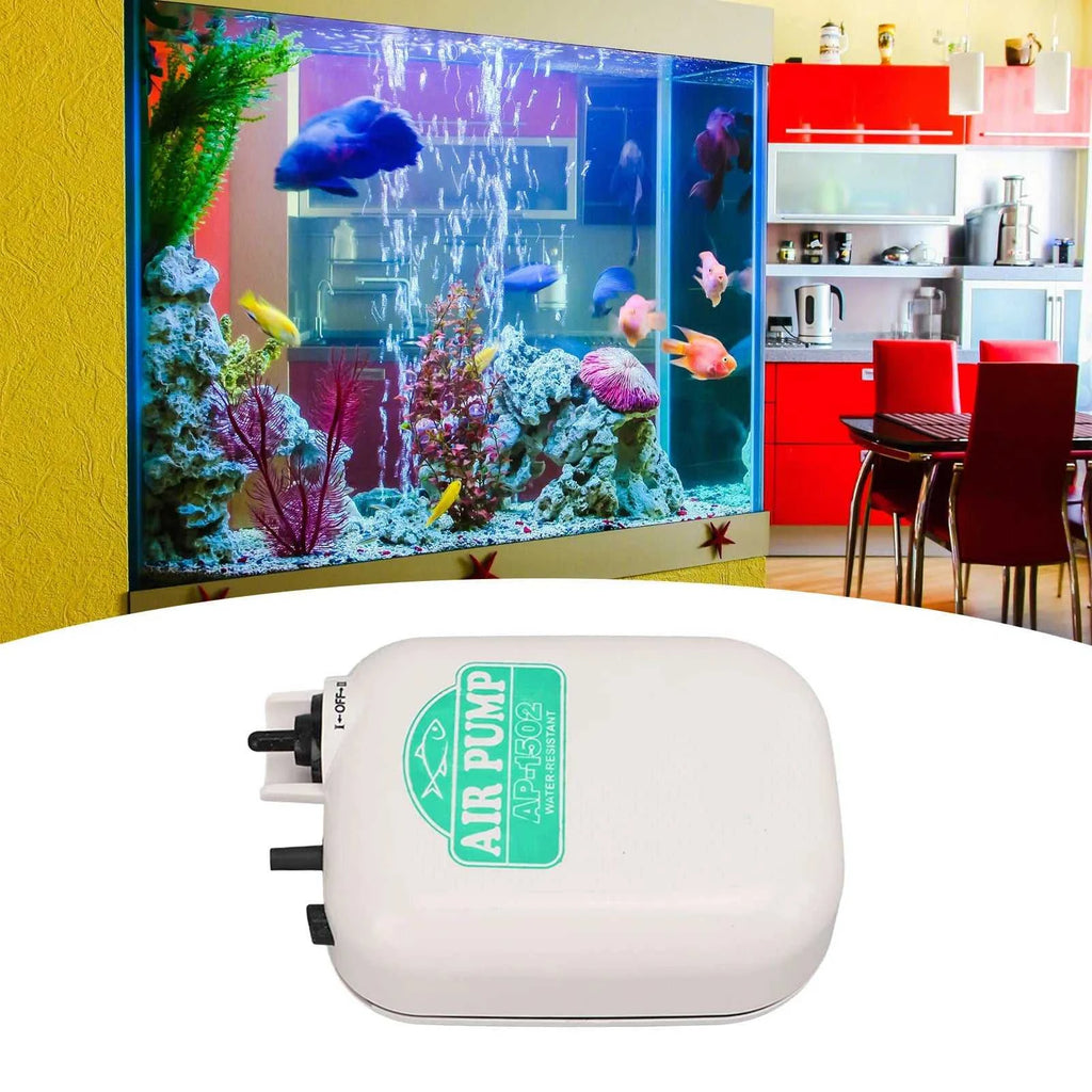 Fish Pump Aquarium Pump with Stone Tube Quiet Battery Powered Portable Small Size Fish Aerator for Outdoor Fishing The jack market .AU The jack market .AU Fishing Gear $ 31 14:29#As pic