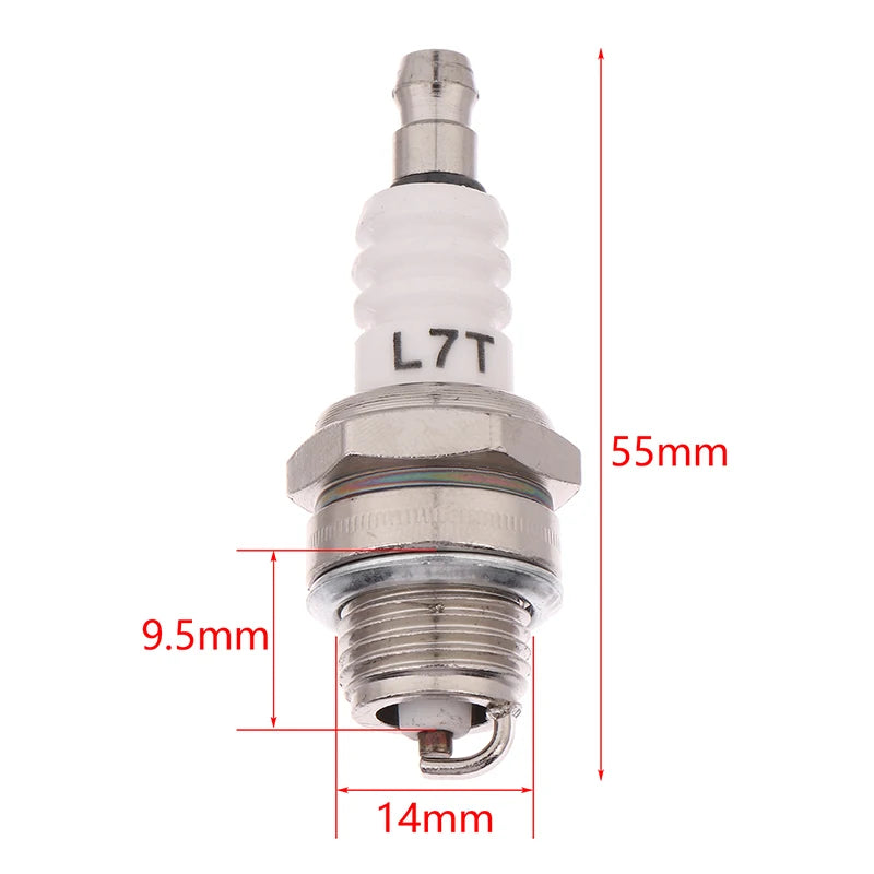 1/2/5 Units L8RTC L8RTF Universal Spark Plugs for Small Engines, Garden Power Tools