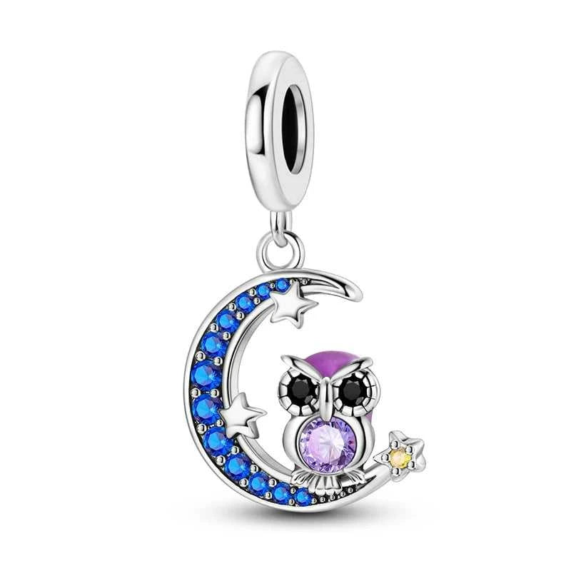 925 sterling silver owl flamingo woodpecker feather charms fit original bracelet charm bead necklace Diy female jewelry The jack market .AU The jack market .AU Jewellery & Chains $ 50 200000226:202006807#SMC6222