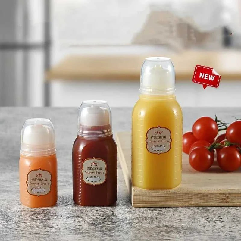Clear Condiment Squeeze Bottles Honey BBQ Sauces Salad Oil Ketchup Dispenser Container with Scale Seasoning Bottle Kitchen Tool The jack market .AU The jack market .AU Home $ 40 14:193#Mixed-18pcs