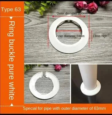 2pcs Plastic Wall Hole Duct Cover Shower Faucet Angle Valve Pipe Plug Decoration Cover Snap-on Plate Kitchen Faucet Accessories The jack market .AU The jack market .AU Home $ 48 14:200002984#4