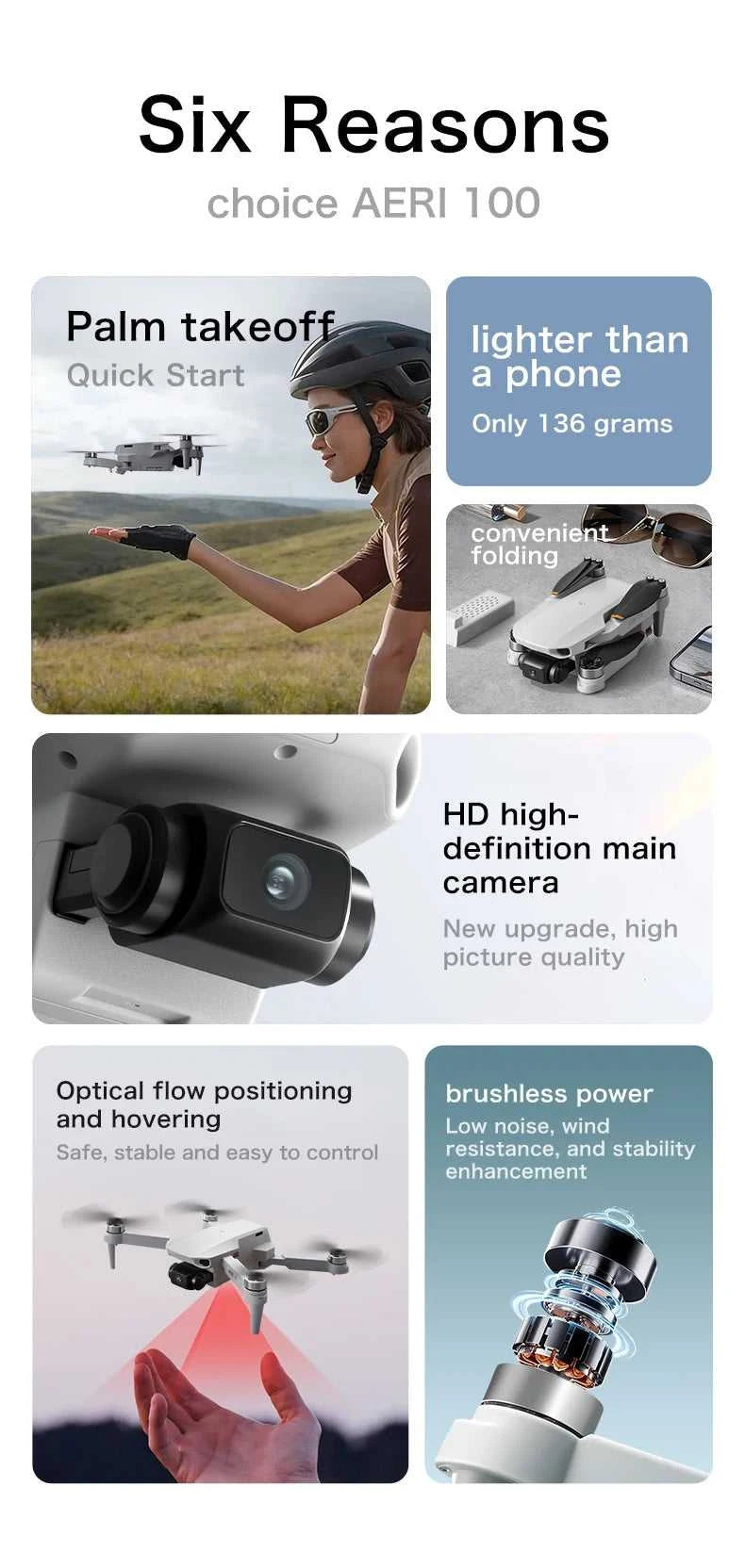 Mini Dronеs Aeri100 8K Professional with Camera Flight Accessories FPV Brushless GPS Return Real Time Travel Flying Gift Toy Boy The jack market .AU The jack market .AU Drones $ 110 14:29#VR-Aeri100 Ultra FLY