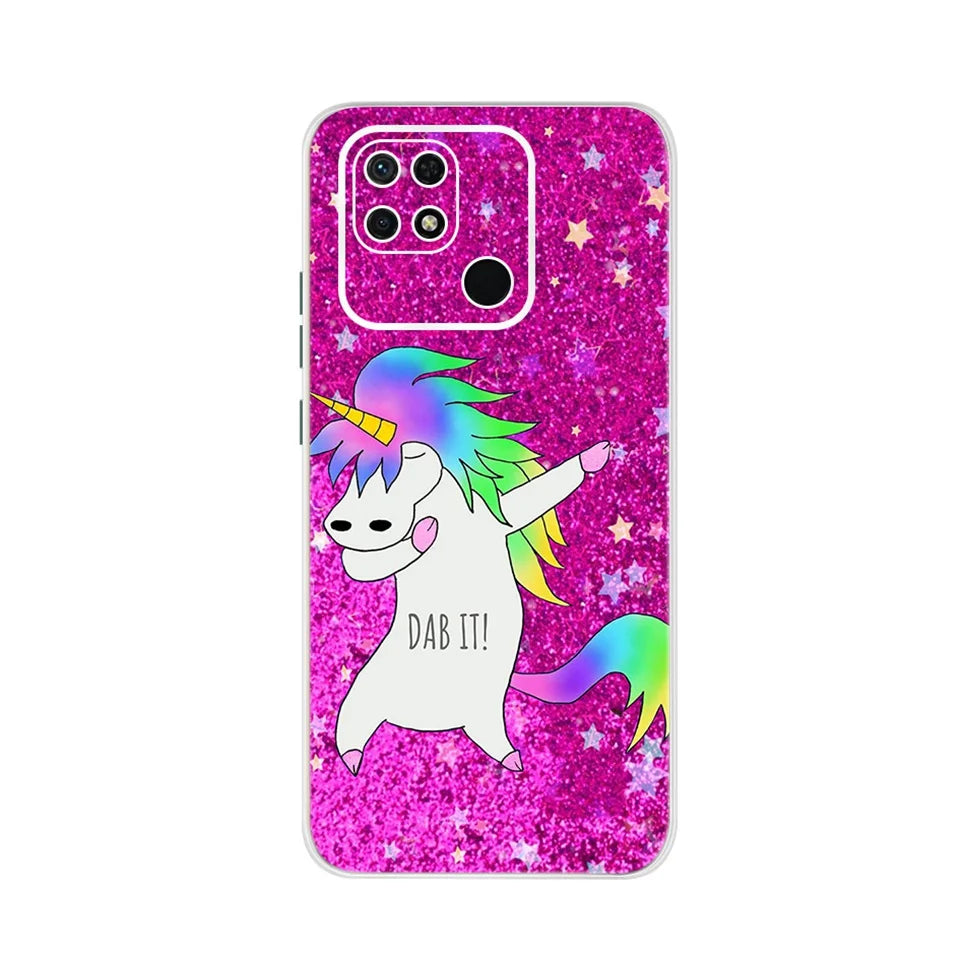 For Cover Redmi 10 Case Silicon Back Cover Phone Case For Xiaomi Redmi 10 2022 Soft coque TPU Redmi 10a 10c Clear bumper etui