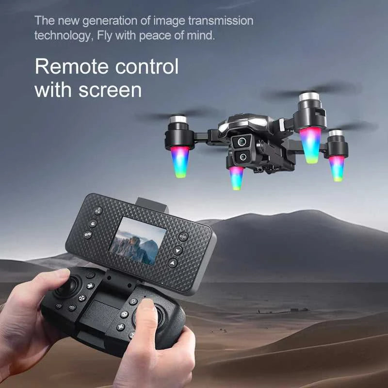 New A22 Drone Aerial 8K HD Dual-Camera GPS Brushless Motor Optical Flow Hovering With Screen Remote Control Folding Drone The jack market .AU The jack market .AU Drones $ 57 14:175#Parking-Apron-Blue