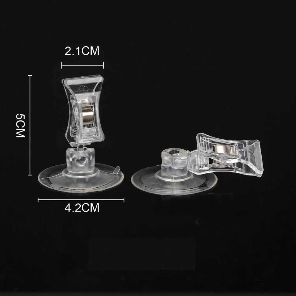 Clear Sucker Clamp Bathroom Wall Suction Cup Clip for Window Office Door Multifunctional ABS Home Mall Shop Smooth Surface The jack market .AU The jack market .AU Home $ 22 14:200006152#5pcs