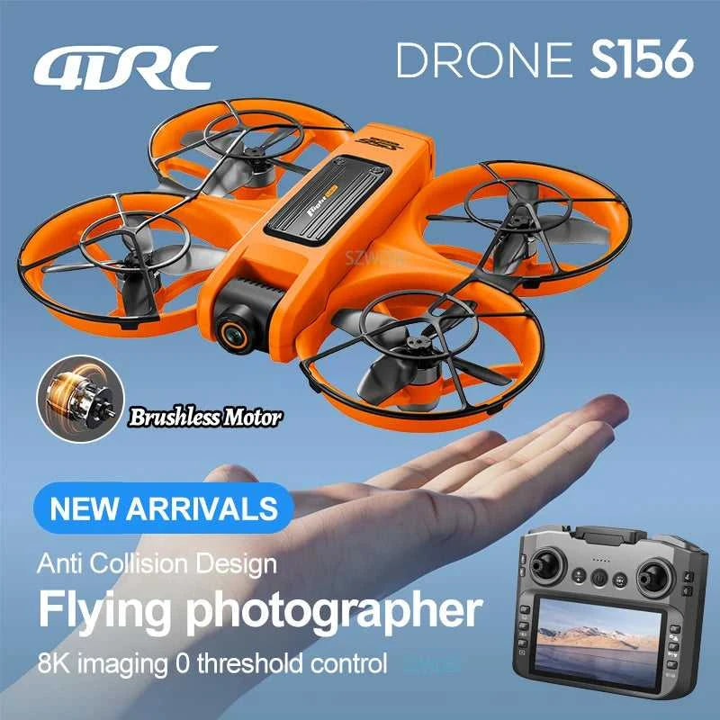 NEW S156 RC Drone 2.4G 5G WIFI Professional 8K Aerial Photography Remote Control Aircraft HD Dual Camera Quadcopter Boy Toy Gift The jack market .AU The jack market .AU Drones $ 124 14:350852