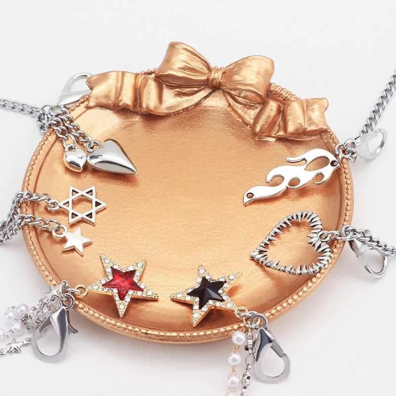 1PCS Luxurious Diamond DIY Heart Star Pearl Shoe Chain Punk Original Detachable Studded Pentagram Shoe Accessories Jewelry Penda The jack market .AU The jack market .AU Step Up Your Style: Trendy Shoes for Every Occasion! $ 48 14:1063#18;200007763:201336100